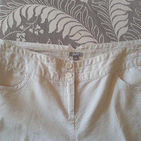 J. Jill Striped Cotton Wide Leg Pants - Picture 7 of 13